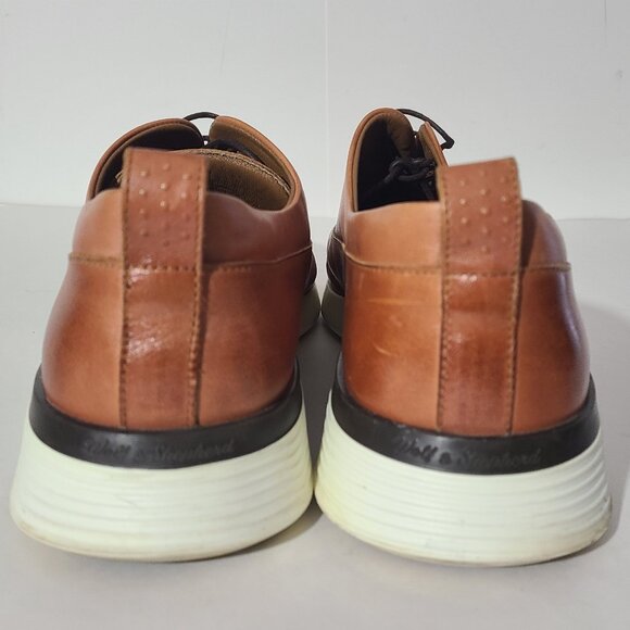 Wolf & Shepherd Crossover Longwing Honey Leather Oxfords Men's 12.5 - Picture 8 of 8